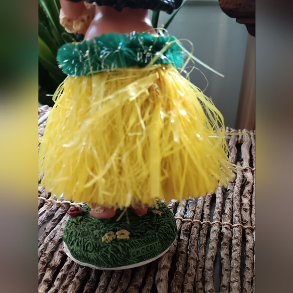 Vintage dashboard hula dancer Hawaiian Tiki  KC CO. LTD THE ORIGINAL - Picture 7 of 8